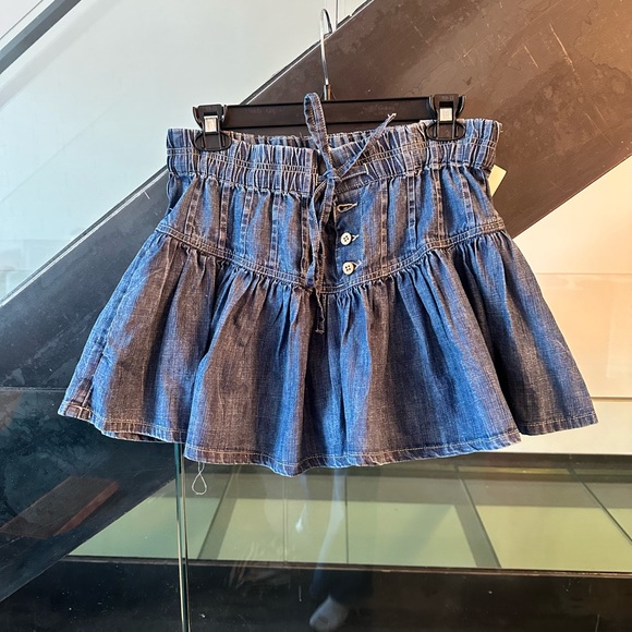 We The Free Dresses & Skirts - We The Free Indigo Mini Skirt
